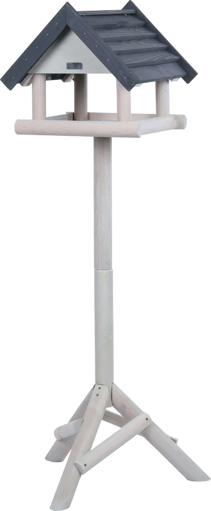 PATKAR Vogelhaus Giebeldach mit Ständer